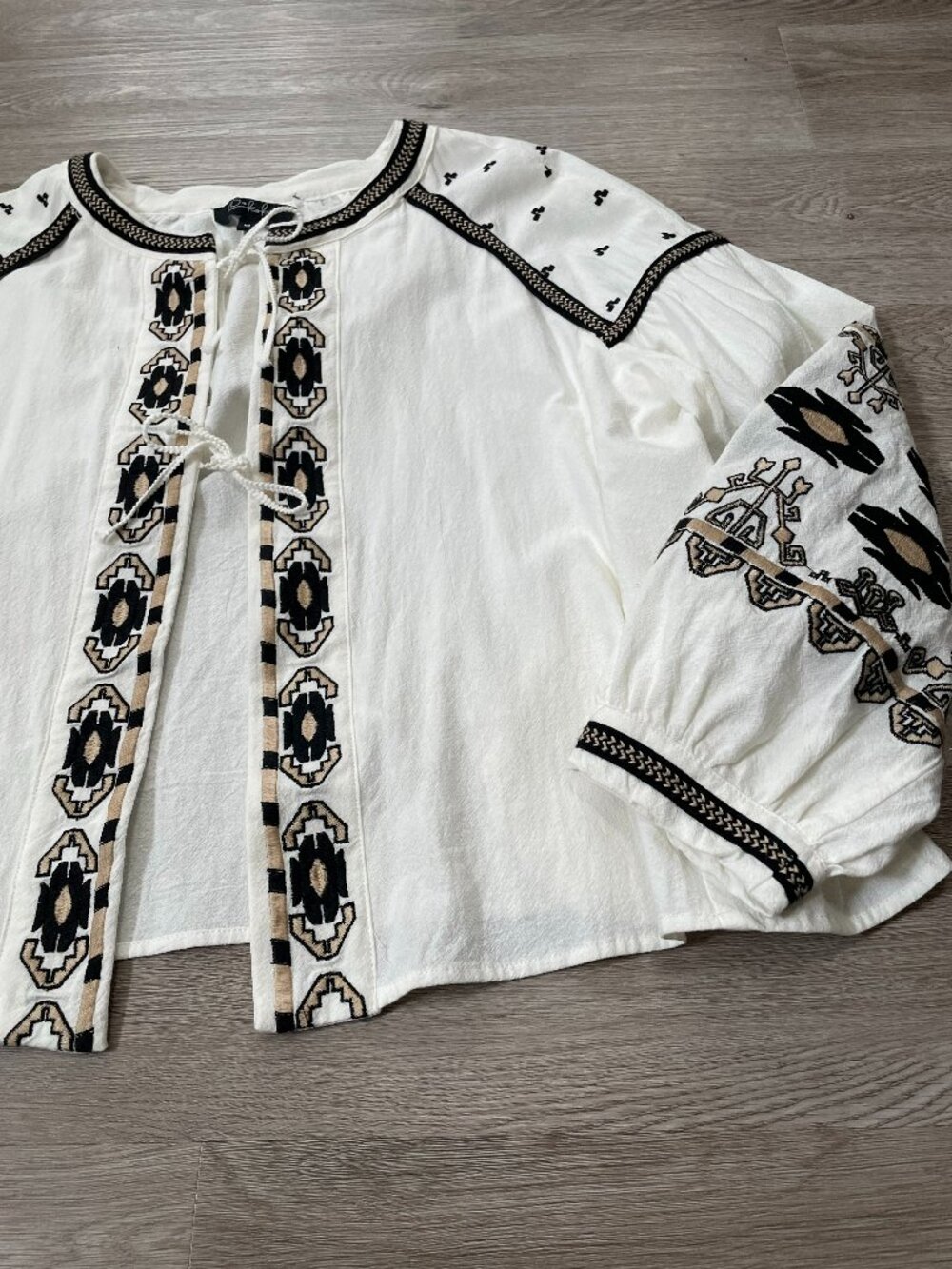 Embroidered Long Sleeve